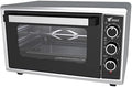 Suinga Four électrique avec convection et rôtissoire, 50 l, 2000 W, Minuterie 90 min, Double porte en verre, Thermostat réglable, Comprend plateau