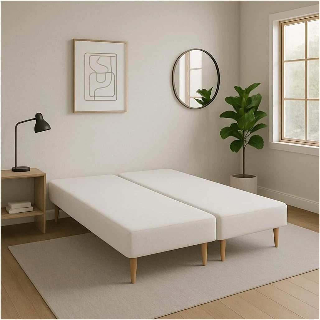 by sommiflex SOMMIER TAPISSIER Blanc 80x200x2 (160x200), Fabrication FRANÇAI, matelas