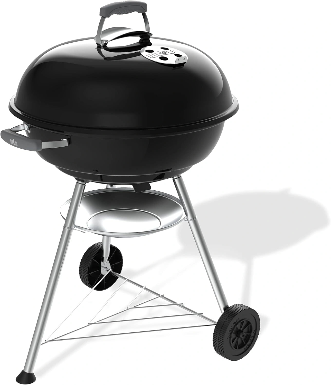 Weber Compact Kettle barbecue à charbon 57 cm, support et roues, 2342 cm