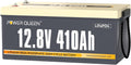 Power Queen 12 V 410 Ah LiFePO4 Batterie, Batterie Lithium énergie 5248Wh intégrée dans Un BMS 250 A, 4000-15000 Cycles et 10-Year Lifetime, Bateau