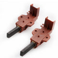 RUNCCI-YUN 2PCS rouge Balais de Charbon pour Machine à Laver Brosses à Charbon pour Machine à Laver Balai de Charbon pour Moteur Balai Charbon