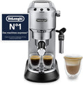 De'Longhi Dedica Style - Machine à Espresso Manuelle Mousseur à Lait Manuel, Largeur 15 cm, EC685.M, Machine à Café Compacte, Expresso et Cappuccino