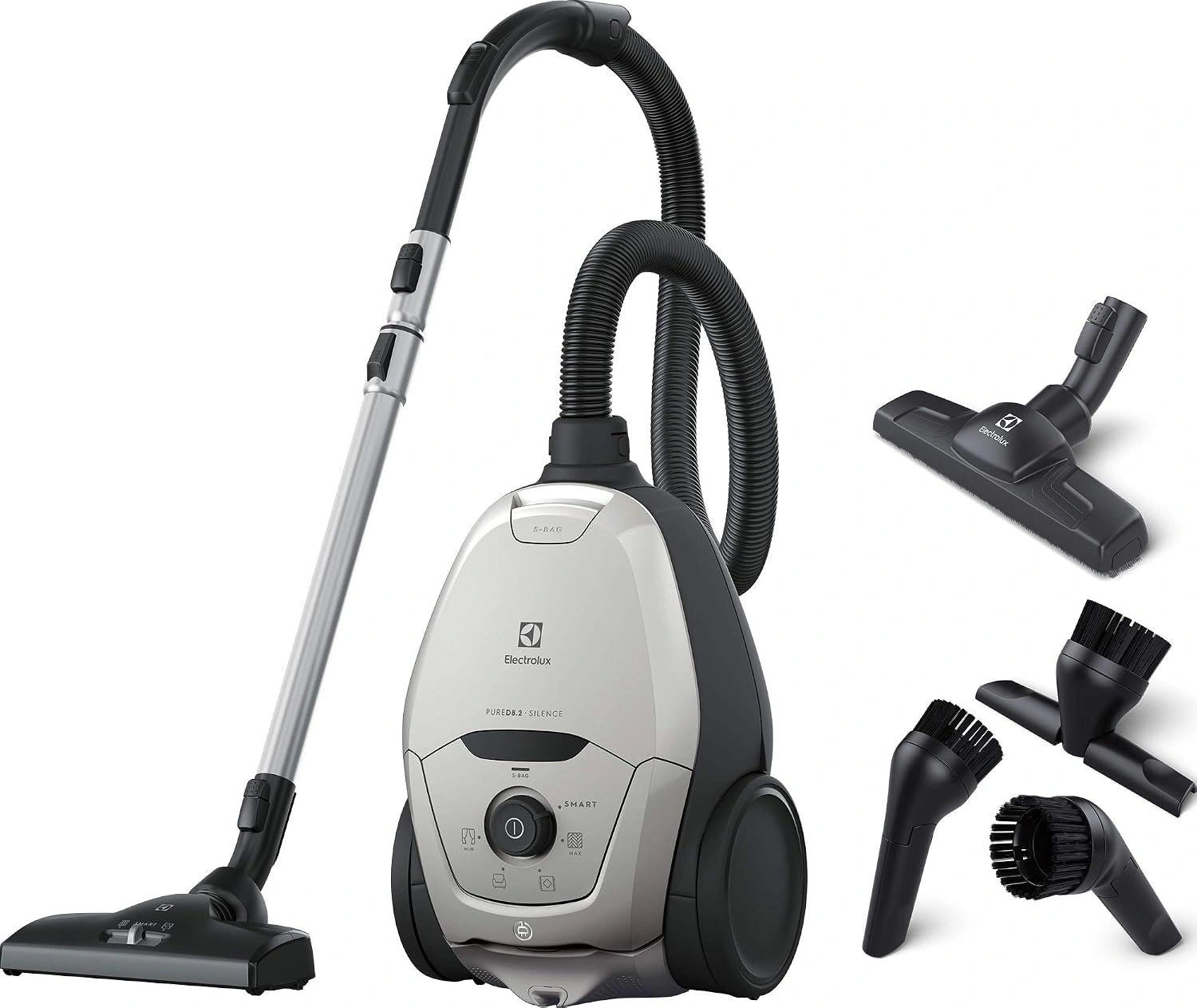 Electrolux Aspirateur avec Sac Pure D8 PD82-4MG, 57 dB, 3,5 L
