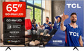 TCL 65Q6C QD-Mini LED TV, 4K HDR Premium 1000nits, système Audio Onkyo 2.1, Motion Clarity Pro 144Hz, Game Master, contrôle Vocal Mains Libres)