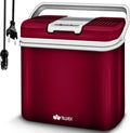 tillvex Glacière électrique 24 L, Mini-frigidaire 230 V et 12 V pour Camping avec Voiture, refroidit et réchauffe, Mode ÉCO
