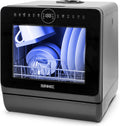 Duronic DW5 BK Lave-vaisselle posable 950 W Lave vaisselle de comptoir