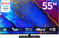 MEDION TV 55 Pouces (138,8 cm) Television (Smart TV, 4K, MD 855400), Dolby Vision HDR, Prime Video, Dolby Atmos, DTS X, compatibles avec Google TV